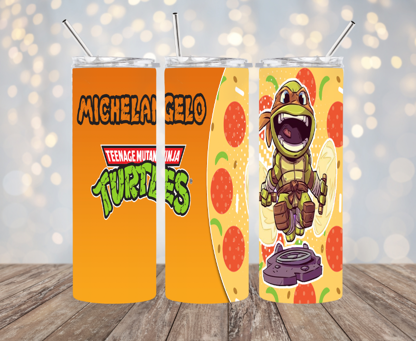 20oz Tumbler or Bluetooth - Ninja Turtles Michelangelo