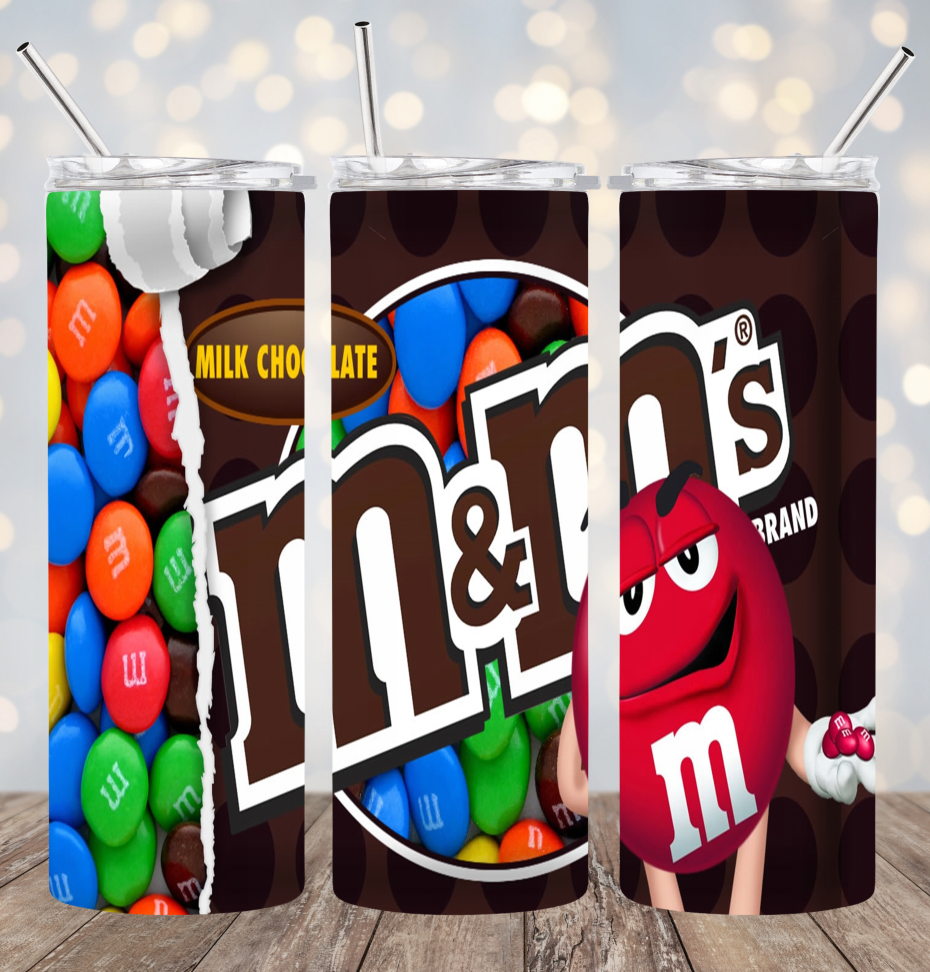 20oz Stainless Steel Tumbler - M&M