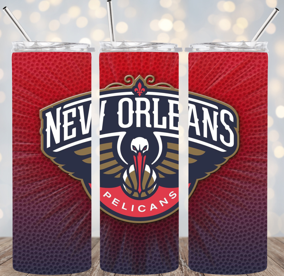 20oz Stainless Steel Tumbler NBA - New Orleans Pelicans