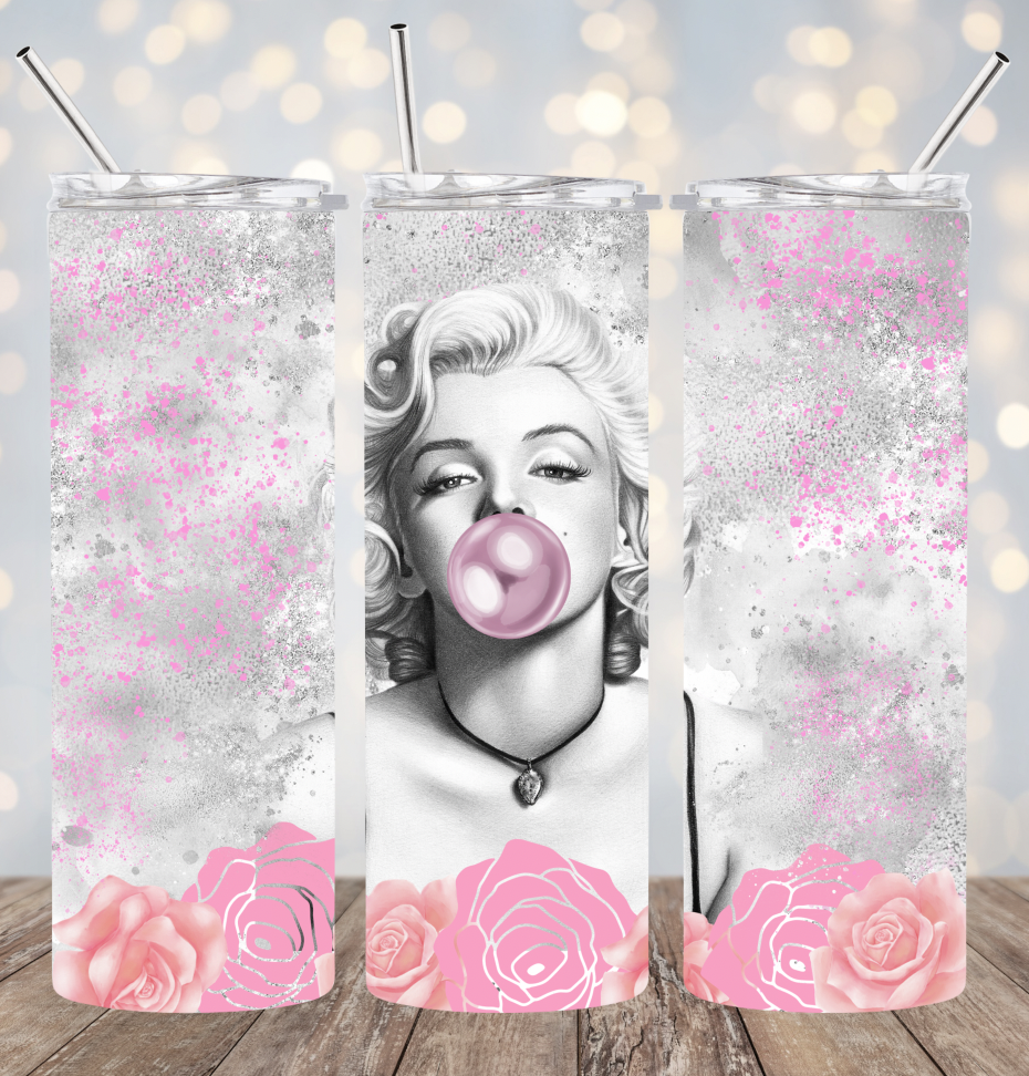 20oz Stainless Steel Tumbler - Marilyn