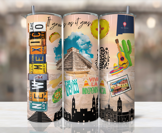 20oz Stainless Steel Tumbler United States - New Mexico