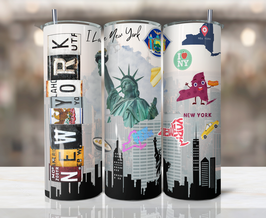 20oz Stainless Steel Tumbler - United States - New York